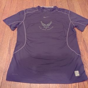 Nike Pro Combat U.S. Air force Dri Fit Shirt Large